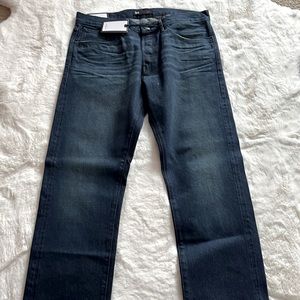 3x1 NYC Men's M4 Selvedge Size 34 Blue Jeans Denim Made In USA.